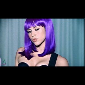 Purple wig